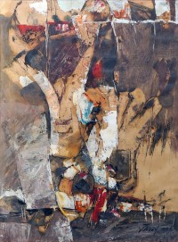 Tariq Javed, 22 x 16 Inch, Oil on Canvas, Figurative Painting, AC-TJ-011